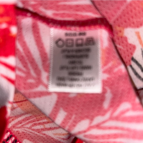 Womens Golf Polo Shirt XL Sport Haley Pink Turtle Bay Kahuku Hawaii Golf Course - Picture 10 of 11